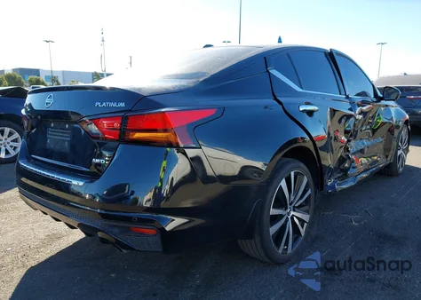 2021 Nissan Altima Platinum Intelligent Awd из США, поврежденный, VIN 1N4BL4FW2MN336346